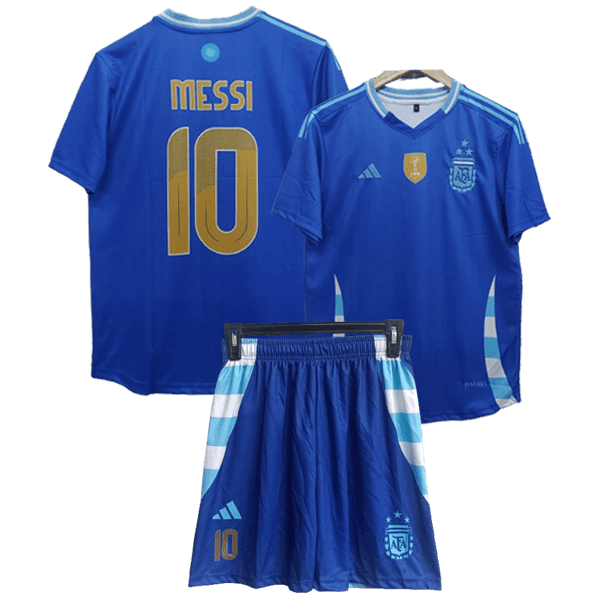 Argentina 2024 Copa América away jersey and shorts combo