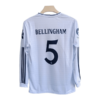 Real Madrid 2024-25 home full sleeve jersey product Bellingham number 5 printed