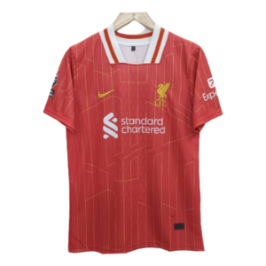 Liverpool 2024-25 mac Allister home jersey product number 10 printed front