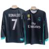 Real Madrid 2017-18 Ronaldo away full sleeve jersey number 7 printed