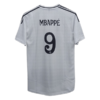 Real Madrid 2024-25 Mbappé home jersey number 9 printed