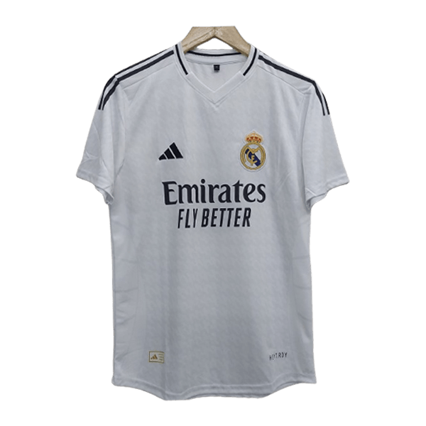 Real Madrid 2024-25 Mbappé home jersey embroidery cyberried store front