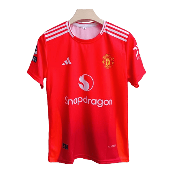 Manchester United 2024-25 Garancho home jersey product number 17 printed front