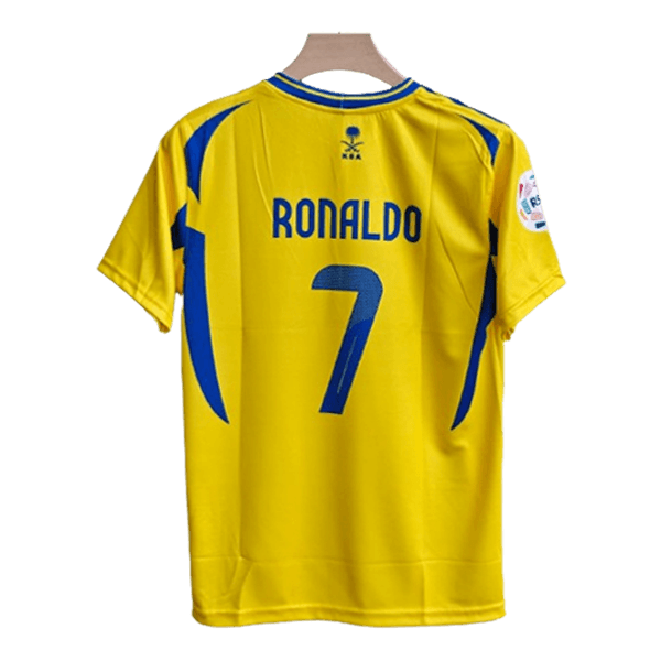 A l nassr 2024-25 home Cristiano Ronaldo home jersey product back number 7 printed