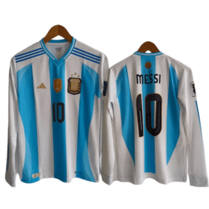 Messi Argentina Three start home full sleeve jersey product