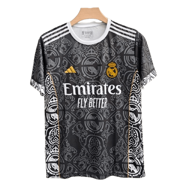 Real Madrid 2024-25 black dragon special edition jersey product front