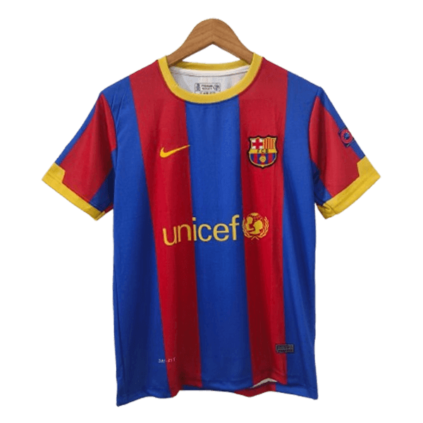 FC Barcelona 2010-11 home jersey Messi number 10 front