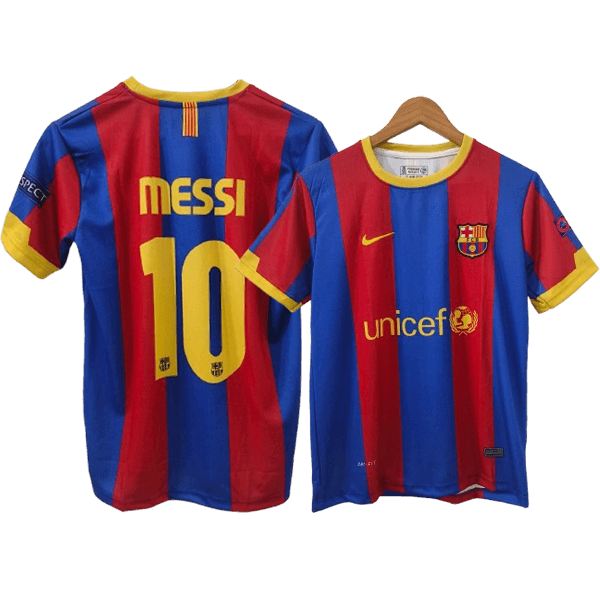 FC Barcelona 2010-11 home jersey Messi number 10