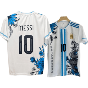 Messi Argentina dragon special edition jersey product