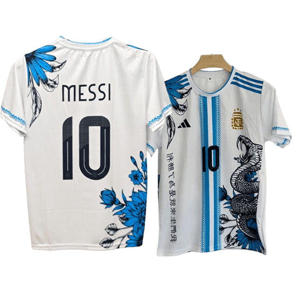 Messi Argentina dragon special edition jersey product