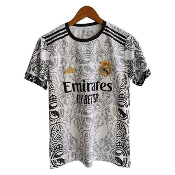 Real Madrid 2024-25 white dragon jersey product front