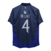 Manchester 2024-25 away jersey product de ligt number 4 printed