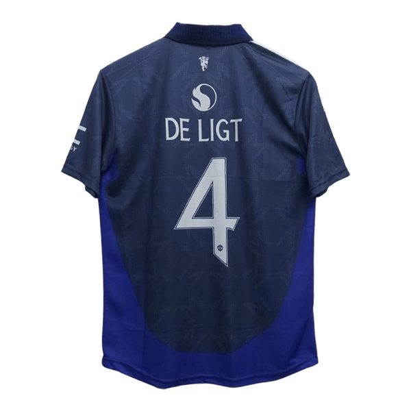 Manchester 2024-25 away jersey product de ligt number 4 printed