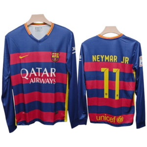 Fc barcelona 2015-16 Neymar home full sleeve jersey product