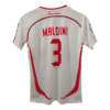 Maldini 2006-07 AC Milan away half sleeve jersey product number 3 printed