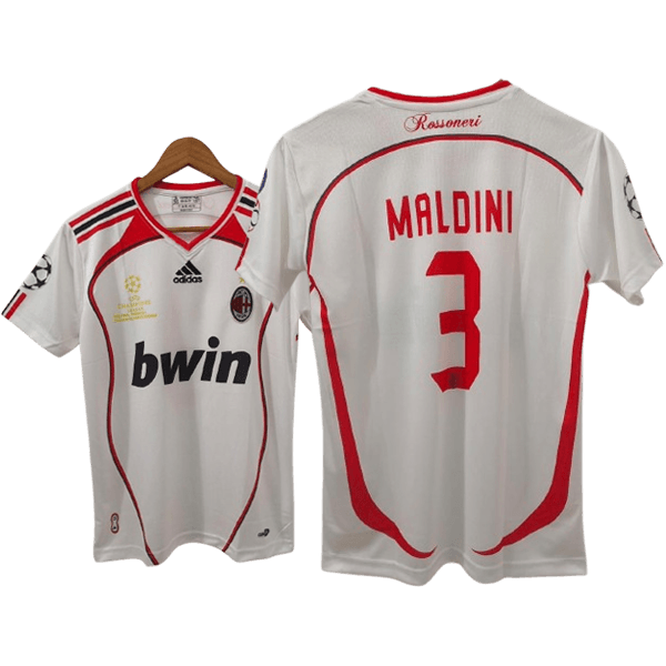 Maldini 2006-07 AC Milan away half sleeve jersey product