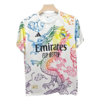 Real Madrid 2024-25 white rainbow dragon jersey product front