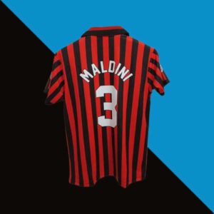 Ac Milan Maldini 1999-2000 Home Jersey | Retro collection