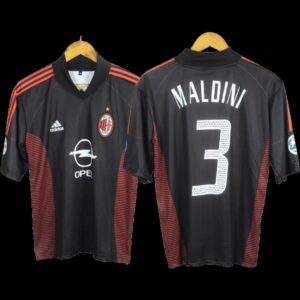 Ac Milan Maldini 2002-03 Third Five Sleeve Jersey