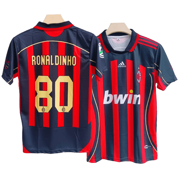 Ac milan 2006-07 Ronaldinho home Jersey | Retro collection