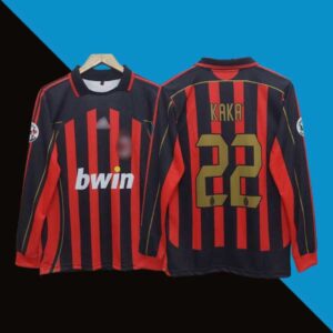 Ac milan 2006-07 home full sleeve jersey product cyberried