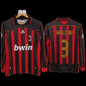 Ac Milan 2006-07 Maldini Home Full sleeve Jersey | Retro Collection