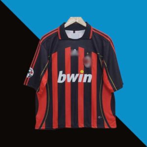 Ac milan 2006-07 Maldini home Five Sleeve Jersey