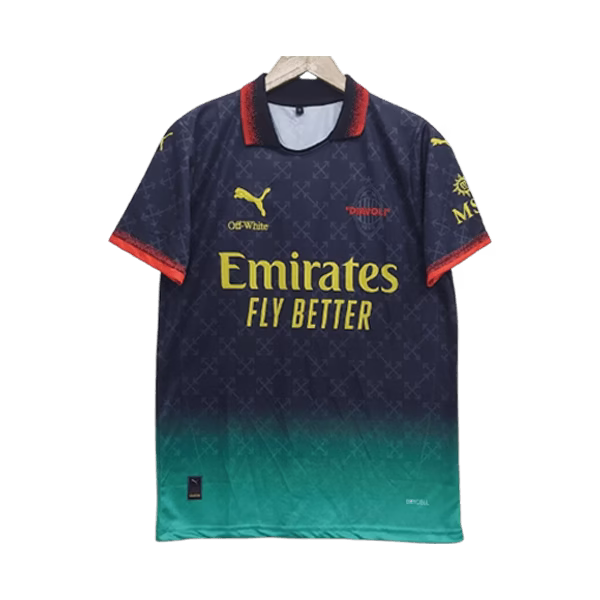 Ac Milan 2024-25 Rafa Leao Fourth Jersey - Image 2