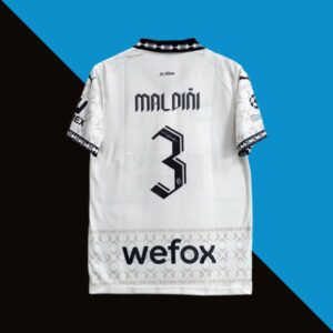 Ac Milan Maldini 2024 x Pleasures Special White Jersey