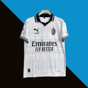 Ac Milan Maldini 2024 x Pleasures Special White Jersey