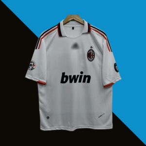 Ronaldinho Ac Milan 2007-08 Away Five Sleeve Jersey