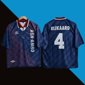 Ajax 1994-95 Rijkaard Away Five sleeve Jersey