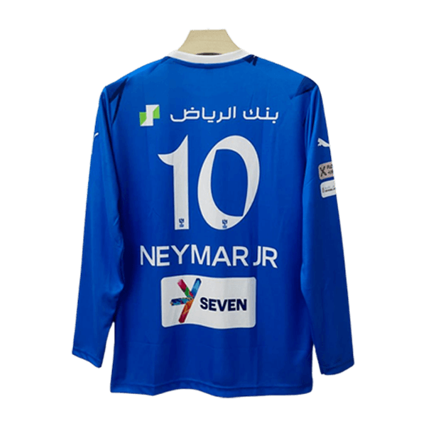 Al Hilal 2023-24 Neymar home Full sleeve Jersey - Image 3
