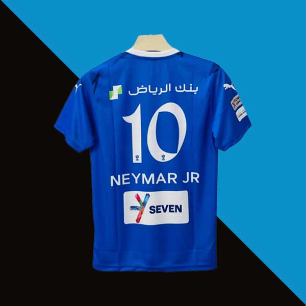 Al hilal 2024-25 neymar home jersey product cyberried back print 10