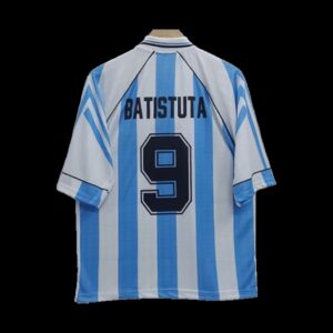 Argentina Batistuta 1996 Home Five Sleeve Jersey | Retro Collection