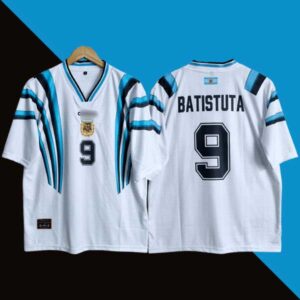 Argentina 1997 batistuta away jersey oversized cyberried product