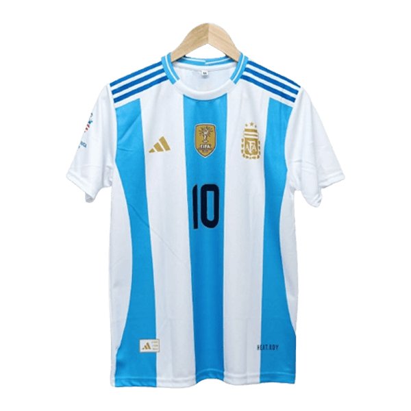 Lionel Messi Argentina 2024 Copa America Home Jersey - Image 3