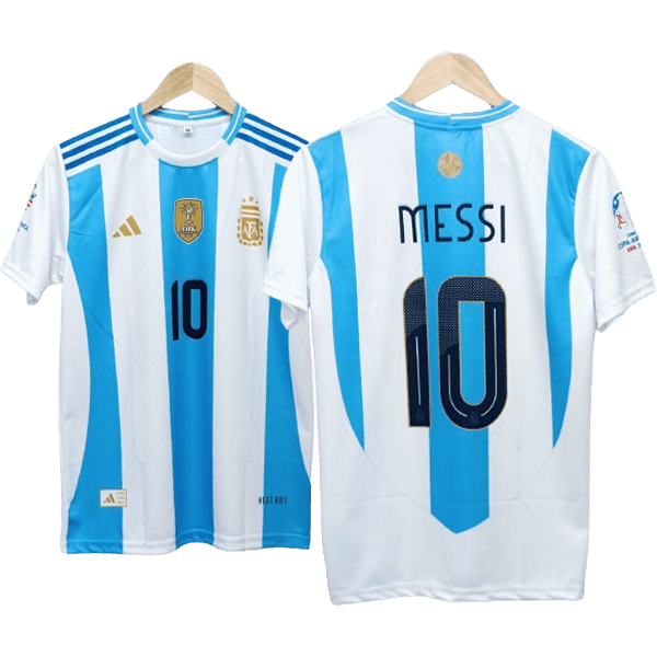 Lionel Messi Argentina 2024 Copa America Home Jersey