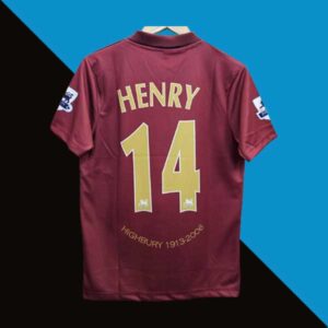 Arsenal 2005-06 Home Jersey Henry No.14 | Retro Kit