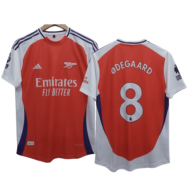 Arsenal 2024-25 Odegaard home Jersey - Image 4