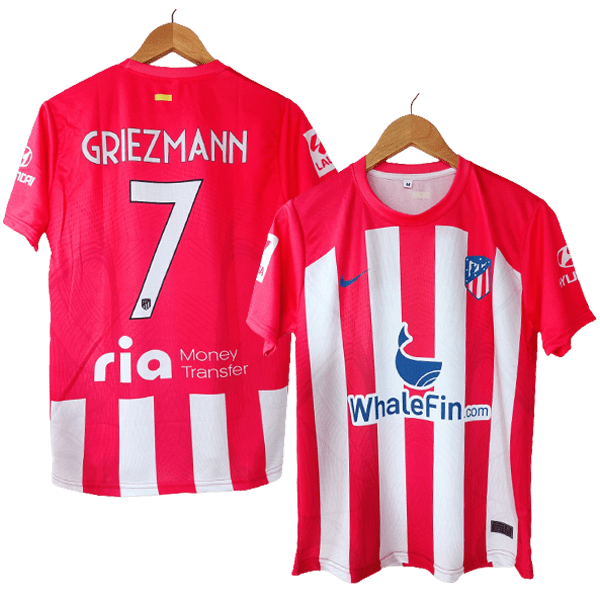 Atletico Madrid Griezmann 2023-24 Home Jersey