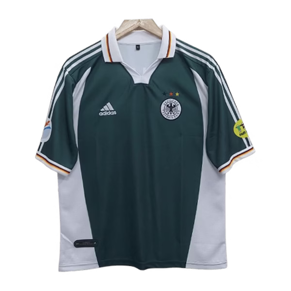 Ballack 2000 Germany Away Five Sleeve Jersey - Image 3