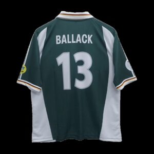 Ballack 2000 Germany Away Five Sleeve Jersey
