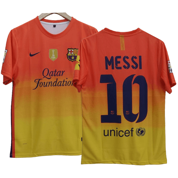 Messi Barcelona 2012-13 Away Jersey | Retro collection