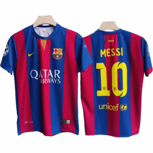 Messi Barcelona 2014-15 Home Jersey | Retro collection