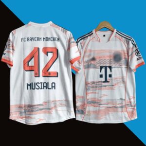 Fc Bayern Munich 2025-26 Musiala Away Jersey