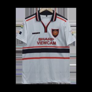 Beckham 1998-99 manchester united Away Jersey | Retro collection