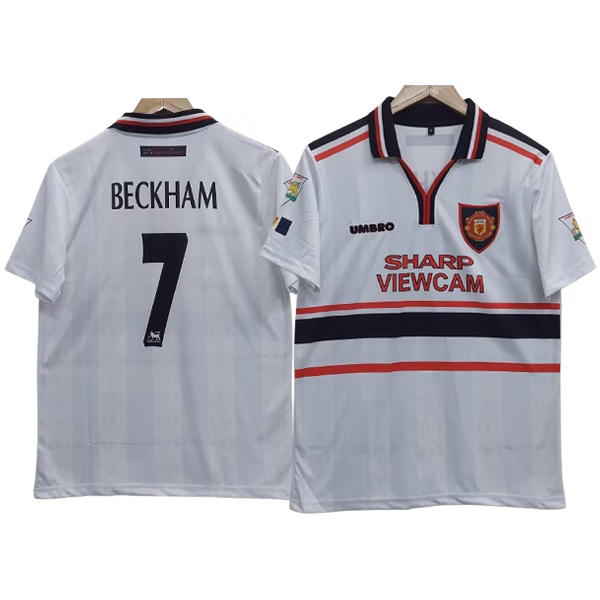 Beckham 1998-99 manchester united Away Jersey | Retro collection