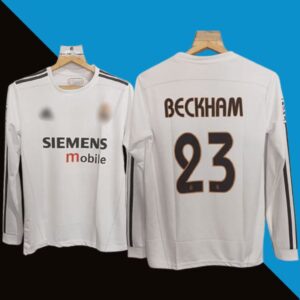 Beckham 2003-04 Real Madrid Home Full Jersey