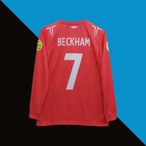 Beckham England 2004-06 Away Full Sleeve Jersey